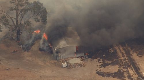 Perth Hills fire