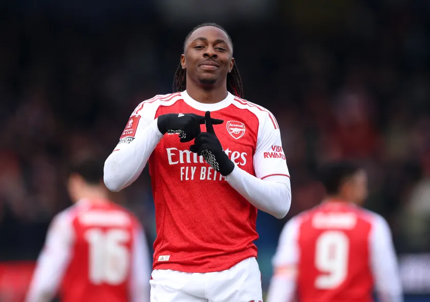 Eze sends Arsenal past Mansfield into FA Cup quarter-finals