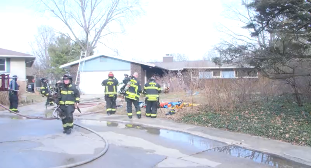 Firefighters quickly extinguish Urbana house fire; one person brought to hospital