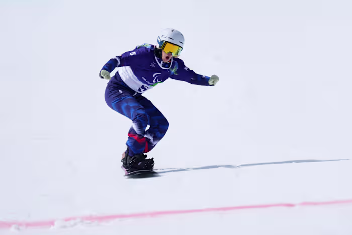 Friday the 13th: Paralympics snowboarder suffers string of errors and bad luck
