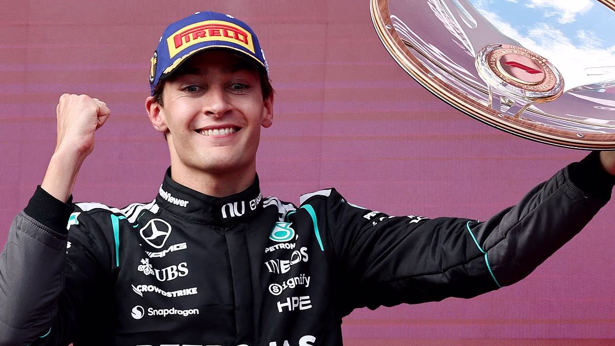 George Russell carries the strut of a title favourite after kicking off new era of woke and ludicrous engines by winning Australian Grand Prix... as Ferrari's absurd excuses for tactical blunder fall on deaf ears