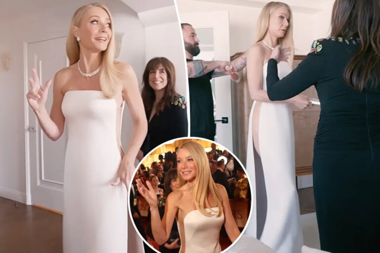 Gwyneth Paltrow’s Showstopping Oscars 2026 Gown: The Dress That Required Sewing and Sacrificing Comfort