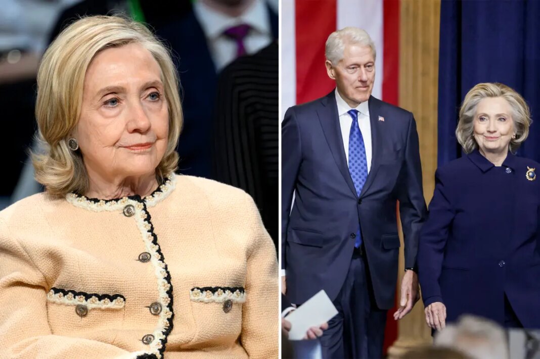 Hillary Clinton scolds husband Bill after he nudges her into busy NYC intersection: ‘Don’t do that!’ 