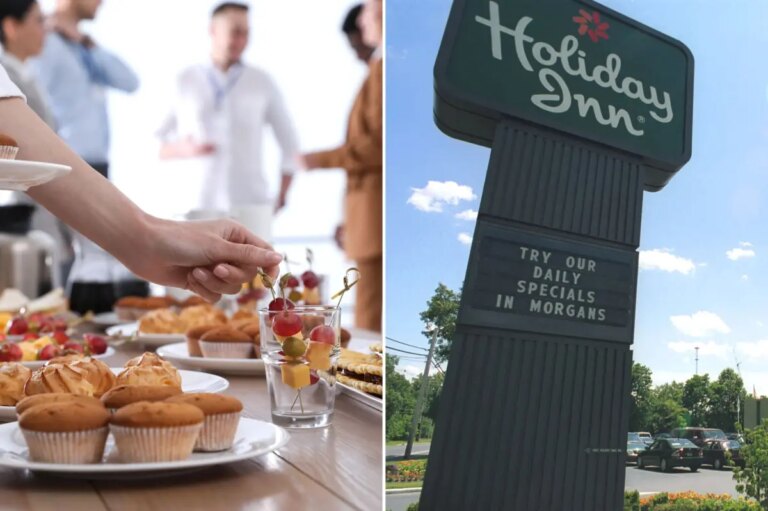 Shocking Footage: Hotel Buffet Bandits Caught Red-Handed in Dine-and-Dash Scheme!