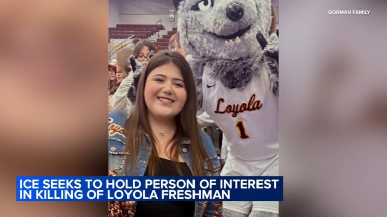 ICE Seeks Detention of Suspect in Loyola Student Sheridan Gorman’s Tragic Chicago Shooting Death