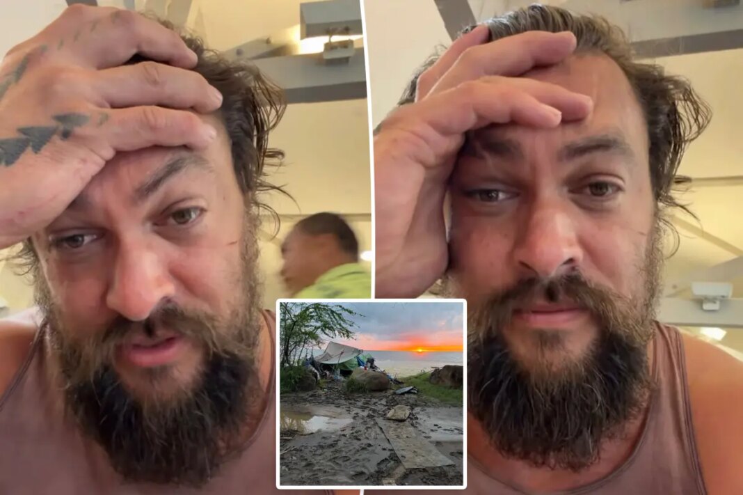Jason Momoa forced to evacuate as powerful storm brings raging floodwaters to Hawaii