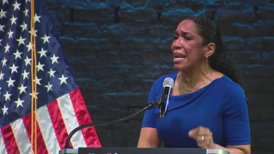 Juliana Stratton projected winner in Illinois U.S. Senate Democratic Primary; Don Tracy projected winner in Illinois U.S. Senate Republican Primary