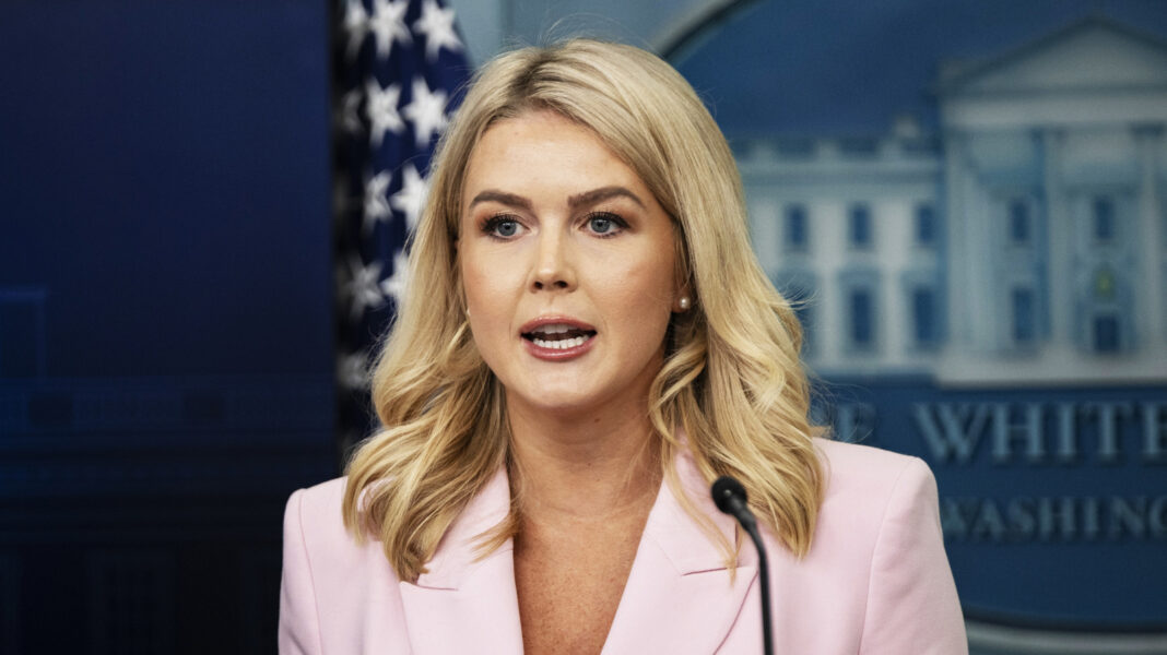 Karoline Leavitt's Blocky Eyebrows Era Needs To End Now