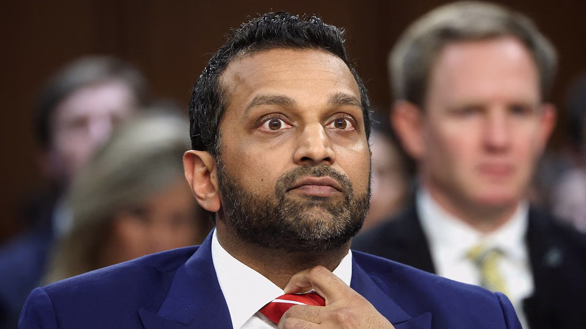 Kash Patel launches furious spy hunt to torpedo Eric Swalwell
