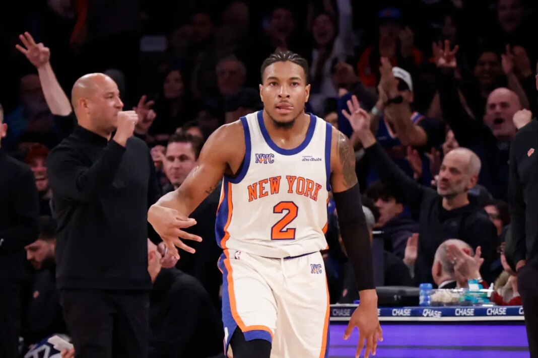 Knicks upgrade Miles McBride's status as he appears on verge of return