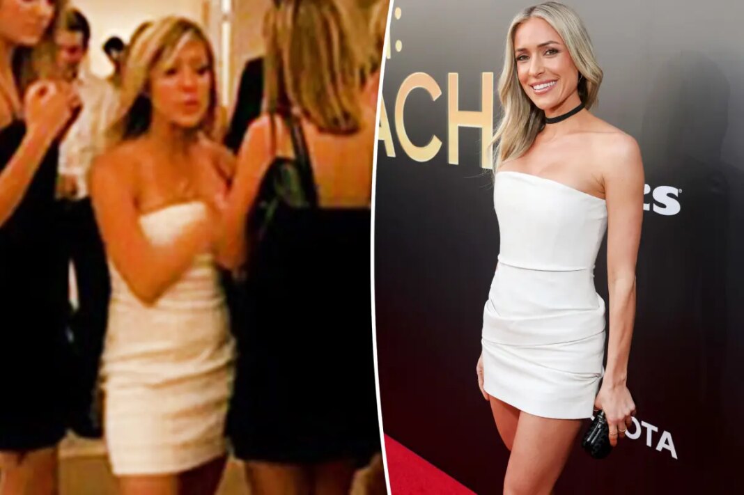 Kristin Cavallari slips back into her controversial ‘Laguna Beach’ minidress for reunion episode