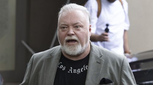 Radio host Kyle Sandilands leaves  is home in, Vaucluse, 17 March 2026. Image 2