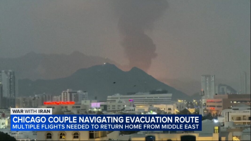 Latest news on Iran war: Chicago-area residents remain stuck in Middle East; Gov. JB Pritzker calls for evacuation plan