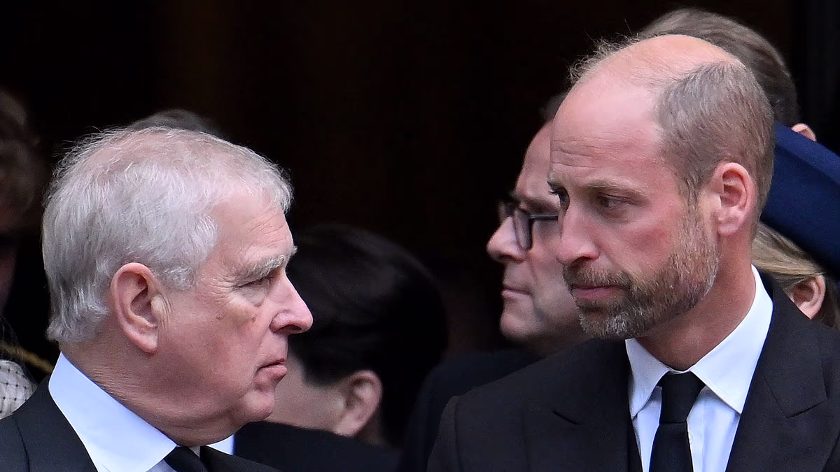 Lip reader reveals Andrew's plea at Duchess of Kent's funeral