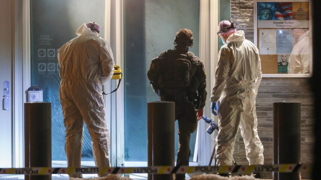 'Loud bang,' damage reported at US Embassy in Norway; police investigating
