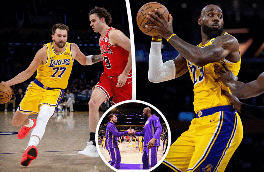 Luka Doncic's 51 points leads Lakers to win over Bulls