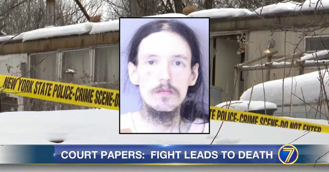 Man who poured coffee on his wife's head after an argument was strangled to death by his son who got upset about the fight: Police