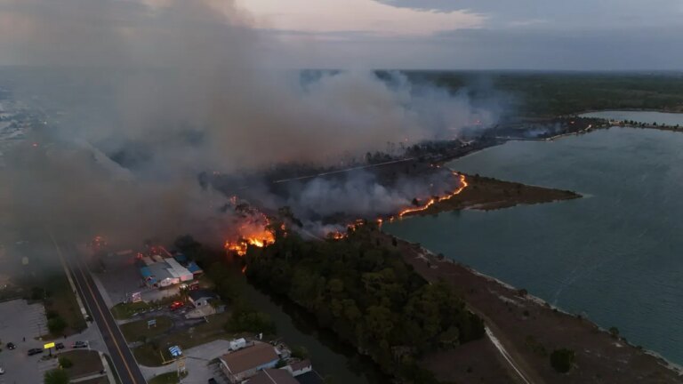 Urgent: Mandatory Evacuations in Hernando County as Massive Brush Fire Threatens Homes