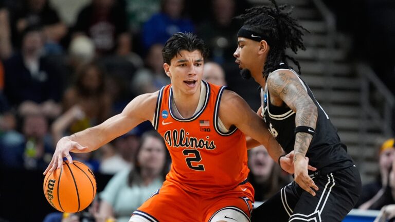 Andrej Stojakovic Shines with 21 Points as Illinois Secures Sweet 16 Spot with Victory Over VCU