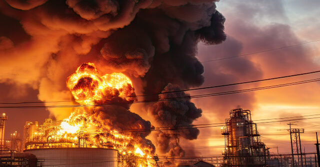 Massive Explosion at Texas Oil Refinery, Cause Unknown -- Residents Told to Shelter in Place