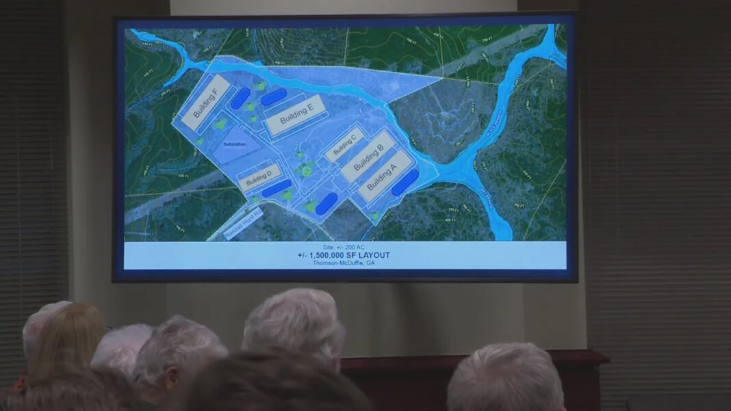 McDuffie County Planning Commission votes to recommend Project Azalea