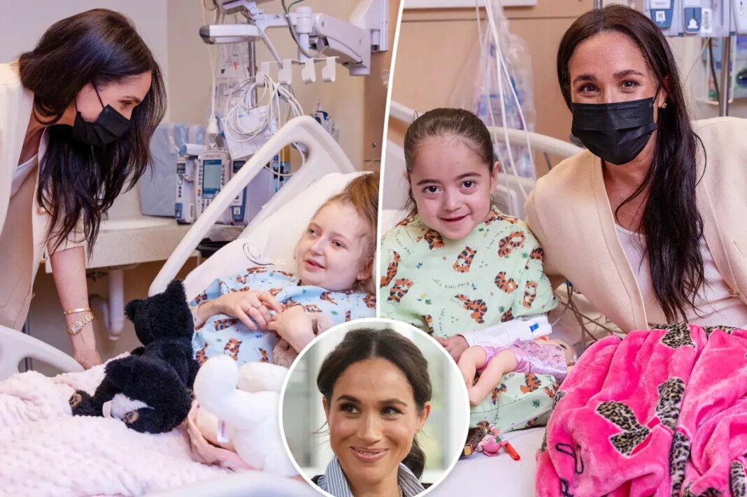 Meghan Markle makes surprise appearance at Los Angeles children’s hospital after Netflix debacle