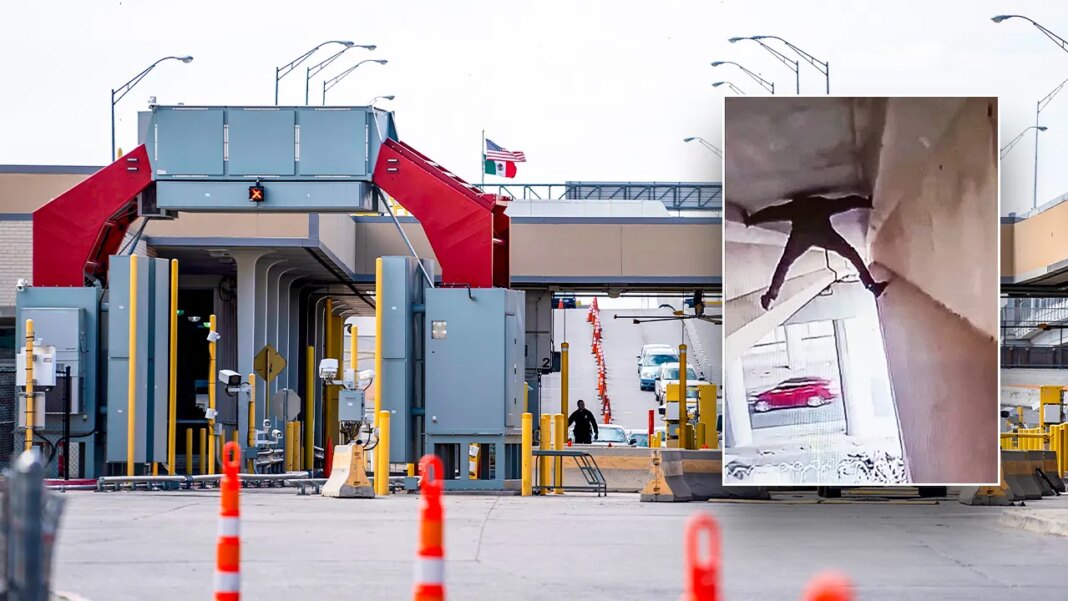 Mexican man attempts to cross illegally into US via underside of bridge