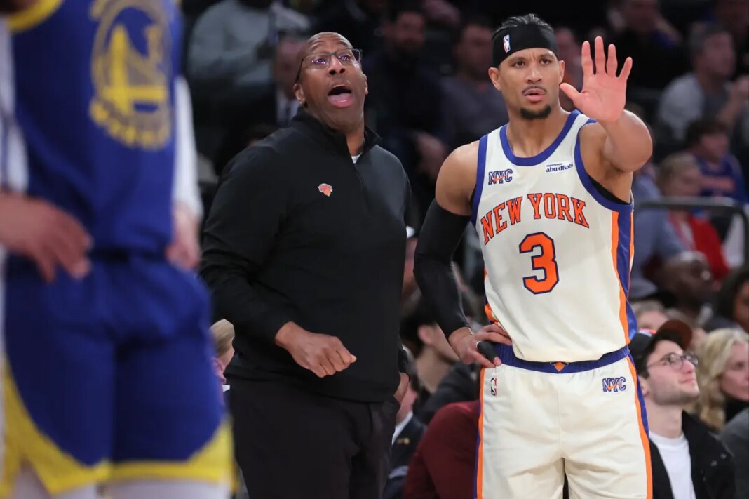Mike Brown not ready to change Knicks' starting lineup despite anger over slow starts