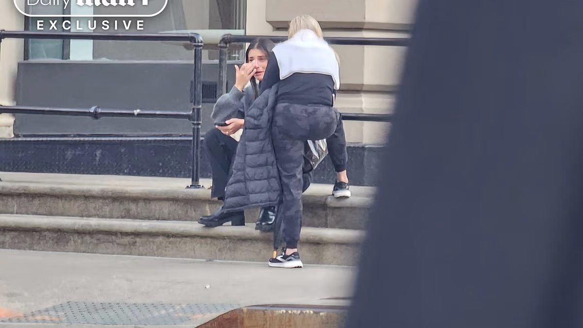 Moment wife of Alexander brother cries in street after guilty verdict