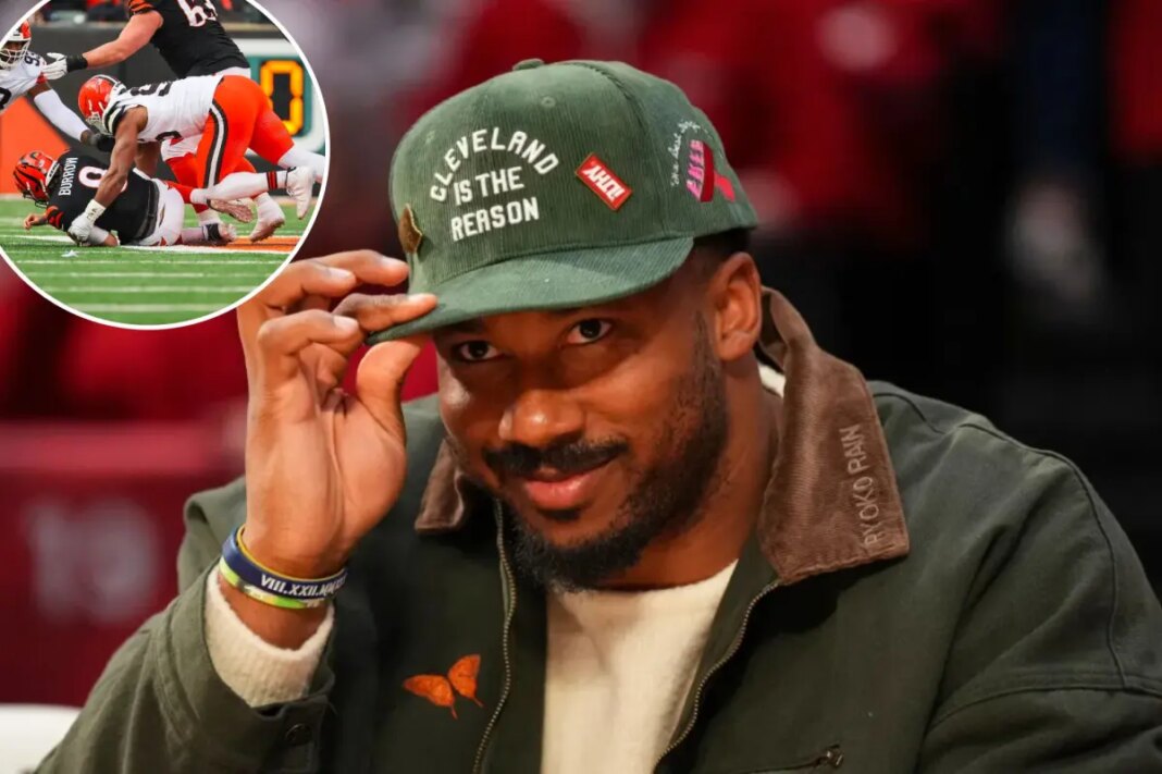 Myles Garrett cited for speeding again — his ninth since 2017