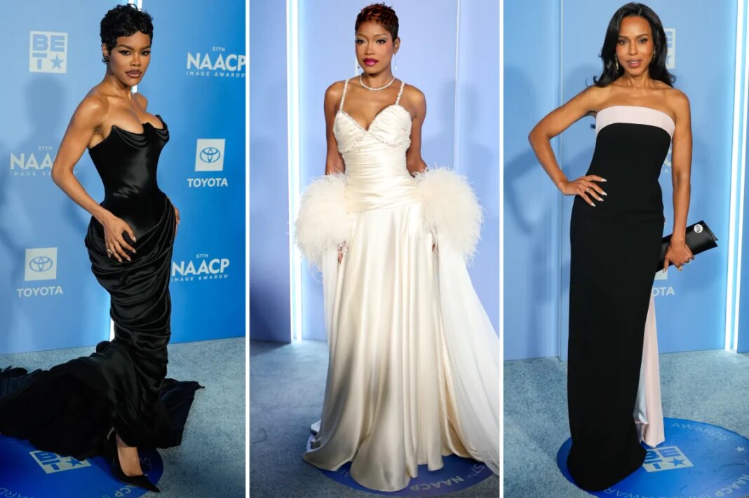 NAACP Image Awards 2026 red carpet: Teyana Taylor, Keke Palmer, Kerry Washington and more