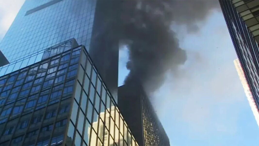 NYC rooftop fire casts shadow on St Patrick's Day Parade