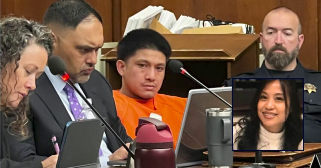 'Orphaned his own children': Man killed his ex-girlfriend as she tried to run away while their young kids watched because she 'pushed my buttons'