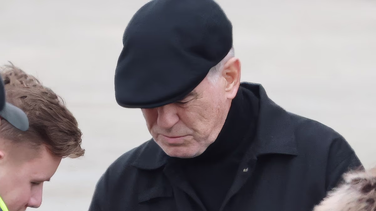 Pierce Brosnan needs reminder on firing a handgun as he films MobLand