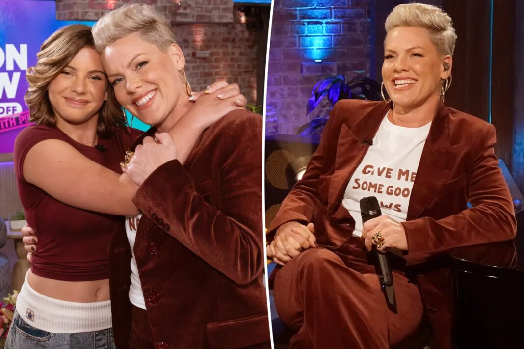 Pink sends pointed message while hosting Kelly Clarkson Show after divorce, talkshow takeover reports