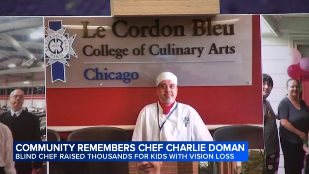 Plainfield celebration of life honors legally blind Moe Joe's chef Charlie Doman who worked to help visually impaired teens
