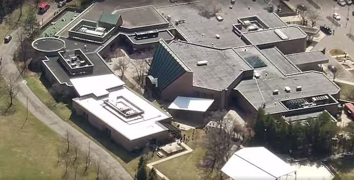 Police respond to a report of an active shooter at a Detroit-area synagogue