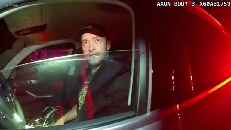 Video Released of Justin Timberlake’s 2024 DUI Arrest by Police