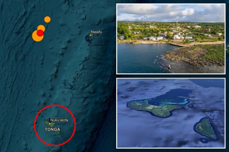 Massive 7.6 Earthquake Rocks Tonga: USGS Reports Major Seismic Activity in South Pacific Ocean