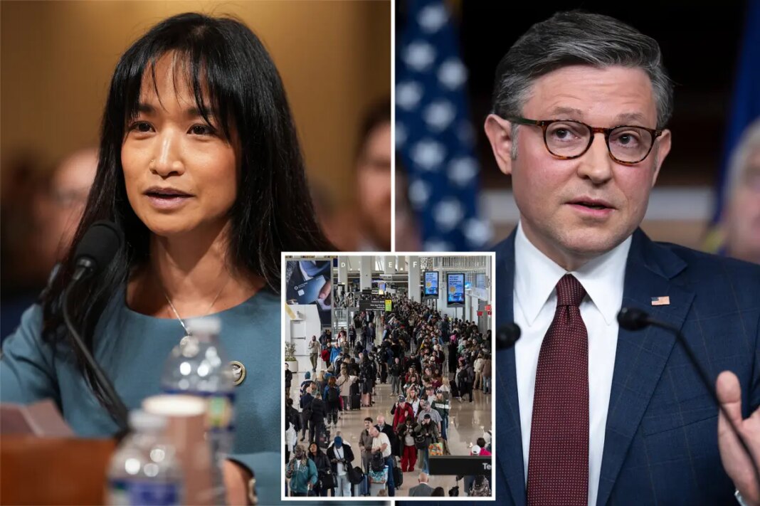 Pressure mounts on Congress to end the funding shutdown as airport delays continue