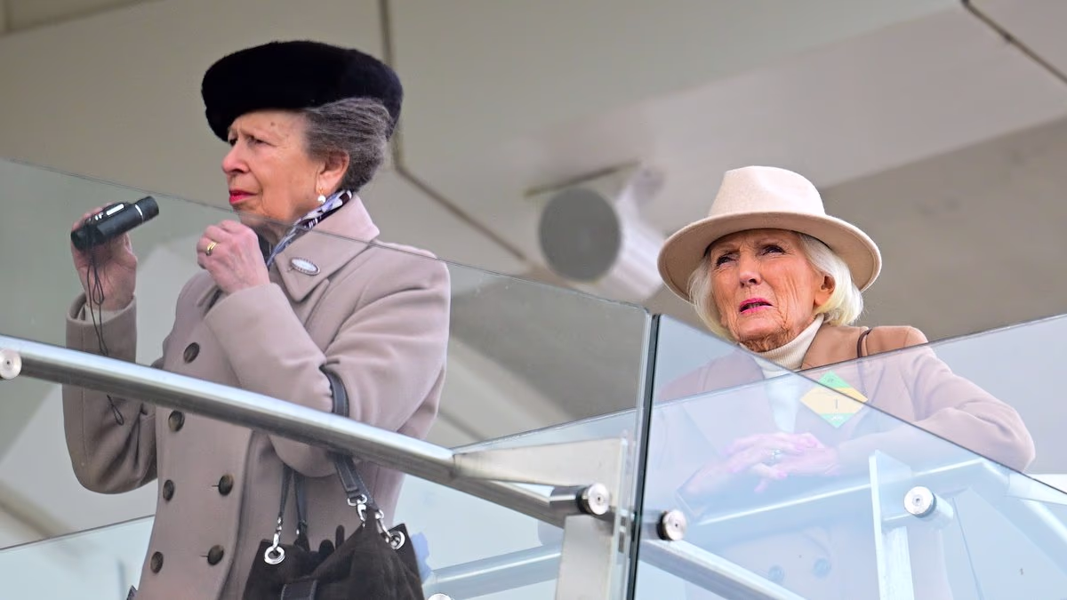 Princess Anne and Mary Berry join star-studded cast at Cheltenham on Gold Cup Day