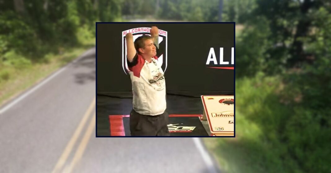 Quadruple amputee cornhole player murdered pal, drove off with body and dumped remains on the side of road after witnesses refused to help: Cops