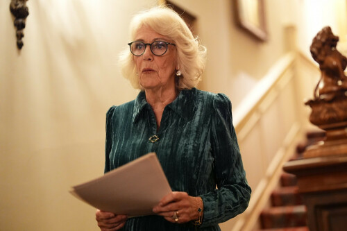 Queen Camilla making a documentary about power of reading