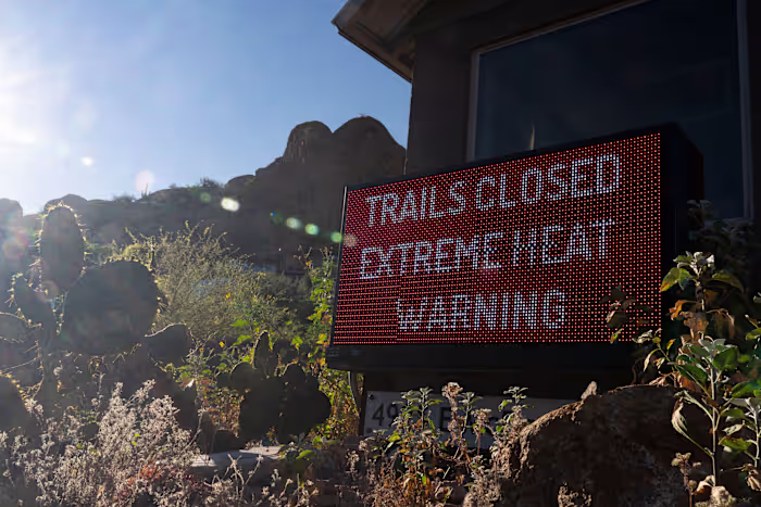 Record Southwest heat continues after California community ties all-time March high