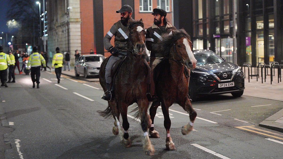 Revealed: The 'horsemen of the Ayatollah' who rode across Manchester
