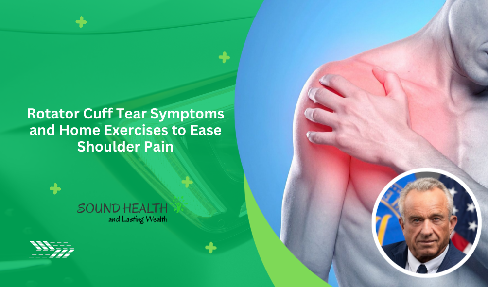 Rotator Cuff Tear Symptoms and Home Exercises to Ease Shoulder Pain