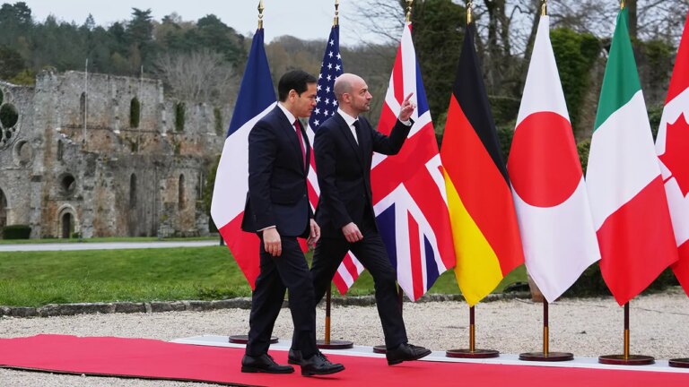Senator Rubio Engages with G7 Ministers in France, as U.S. Takes Charge on Iran Amid Criticism of Allied Responses