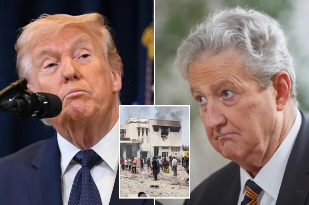 Sen. John Kennedy apologizes for Iran school strike that White House has yet to confirm