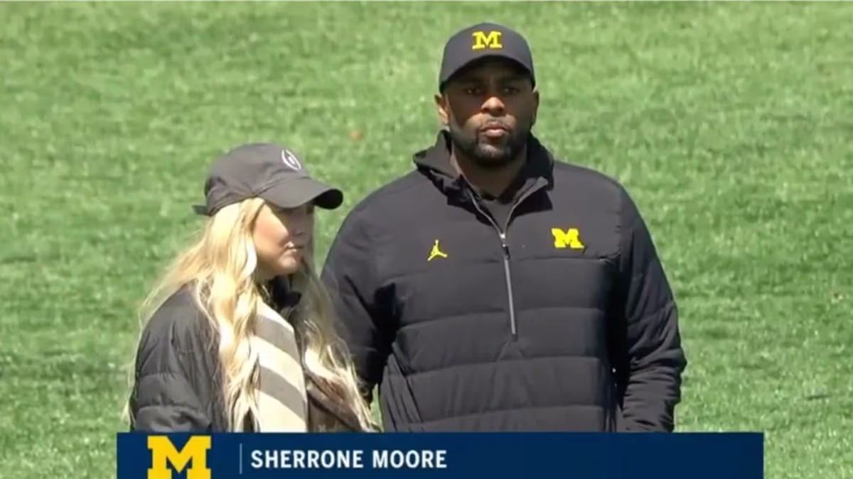 Sherrone Moore's assistant Paige Shiver breaks silence
