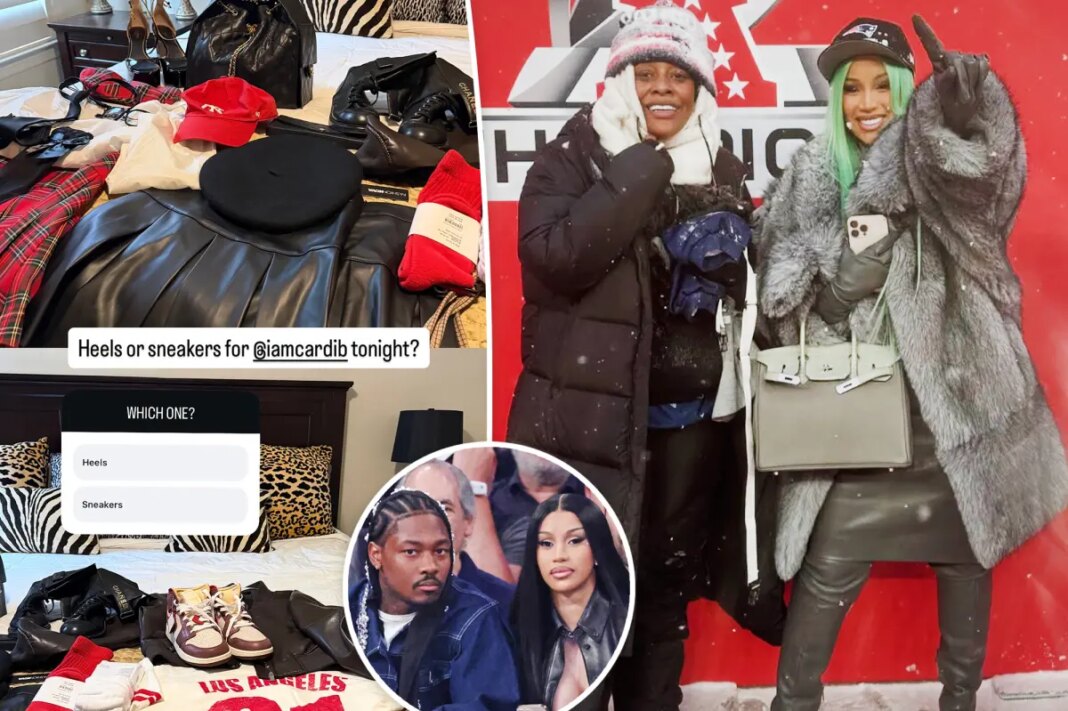 Stefon Diggs’ mom picks side in son’s Cardi B drama as NFL player is released from Patriots